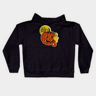 Vintage Halloween Still Smoking Pipes Kids Hoodie